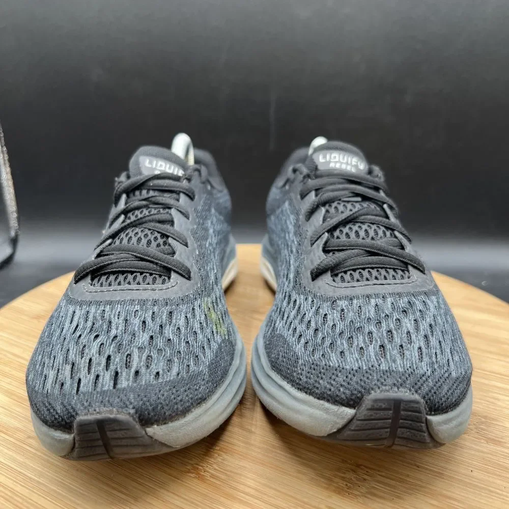 Under Armour Liquify Rebel Womens Size 7.5 Running Shoes Trainers Sneakers Black
